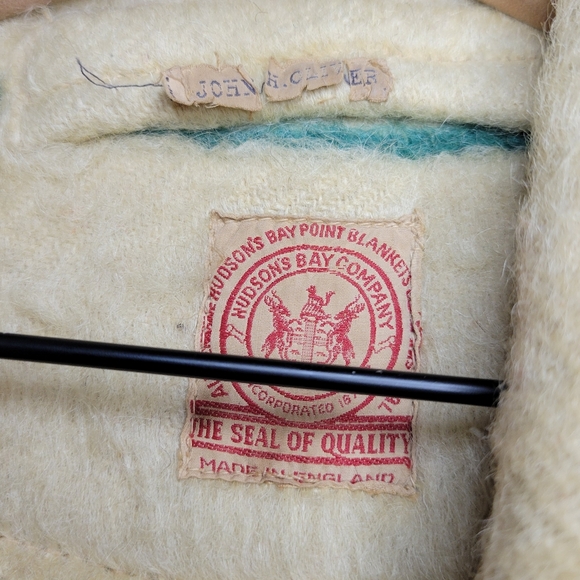 vintage 1930s Hudsons bay company wool coat - Picture 7 of 8